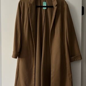 Chic Tan Women's Trench Coat